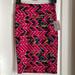 Lularoe Skirts | Lularoe Cassie Skirt Pink Arrows Small Aztec Tribal | Color: Pink/White | Size: S