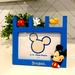 Disney Other | Disney Mickey Mouse Picture Frame | Color: Blue | Size: Osbb