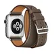 Boucle en cuir double tour pour Apple Watch bracelet extra long ceinture iWatch SE7 6 5 40mm