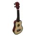 Shop4Omni Ukulele Steel String Uke Guitar with Gig Bag Pitch Pipe and More - Natural