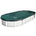 Harris Commercial-Grade Winter Pool Covers for Above Ground Pools - 16 x 40 Oval Solid - 12 Yr.