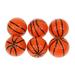 6 Pieces Pattern Novelty Golf Balls Set Practice Golf Accessory - Basketball as described