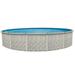 Lake Effect Pools Meadows Reprieve 21 x 52 Round Resin Protected Steel Above Ground Swimming Pool