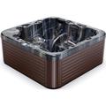 Luxuria Spas Envy 5-Person 56-Jet Double Lounger Hot Tub with Ozonator