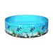 Swimming Pool for Kid Kiddie Pool Foldable Collapsible Bathing Tub for Dogs Cats and Kids - 59.8 x 9.8 inch