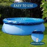 Pool Covers for 6 ft Round Circular Easy Set Frame Pools and Inflatable Pool Above Ground Round Pool Covers Pool Blanket Covers (6 ft Round Pool Covers)