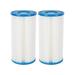 Swimming Pool Pump Filter Element Intex Easy Set Swimming Pool Type A or C Filter Replacement Cartridges Pack 1-6 PCS Filter Cartridges for Pool Cleaning Swimming Pool Filter Pumps Accessories