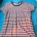 J. Crew Dresses | J. Crew T-Shirt Dress! Never Worn. Perfect Condition! | Color: Blue/Red | Size: S