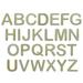 Unfinished Wood Letter Alphabet in Round Font (1 Tall (2 Full Alphabets) 1/4 Thickness)