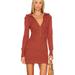 Free People Dresses | Free People Sweater Dress | Color: Brown/Red | Size: M