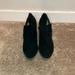 Coach Shoes | Coach Booties In Black Suede | Color: Black | Size: 6