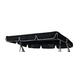 Replacement Canopy for Garden swing 2/3 seater different sizes and styles available (Black, 190 x 115 Flat)