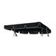 Replacement Canopy for Garden swing 2/3 seater different sizes and styles available (190 x 125, Black)