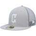 Men's New Era Gray Cleveland Guardians 2023 On-Field Batting Practice 59FIFTY Fitted Hat