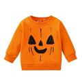 YWDJ 1-5 Years Graphic Tees for Girls Kids Shirt Tees Funny Fall T-shirt Thanksgiving Gift Tops Matching Orange 4-5 Years