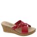 Tuscany by Easy Street Gessica - Womens 11 Red Sandal Medium