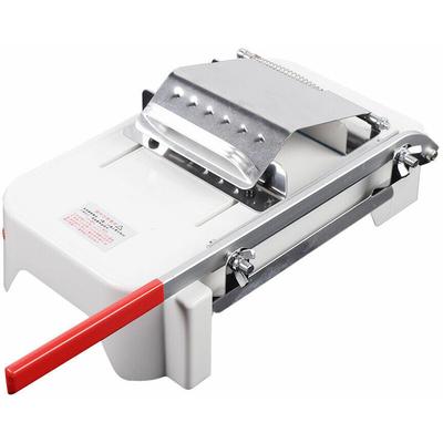 Senderpick - 20cm Manuelle Schneidemaschine Fleischschneider Allesschneider Brotschneidemaschine Image
