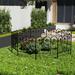 Folding Decorative Garden Fence Arch Metal Landscape Set of 5/10