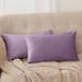 Deconovo Velvet Soft Throw Pillow Covers 2 PCS(Cover Only)