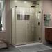 Dreamline Unidoor-X 47 Inch W x 34-3/8 Inch D x 72 Inch H Frameless Hinged Shower Enclosure E1271434-06