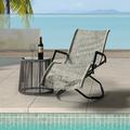 Outdoor Patio 59.7 Long Folding Reclining Single Chaise