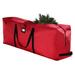 Extra Wide Opening Christmas Tree Storage Bag - Fits Faux Demolition Trees Up To 9 Feet Tall Durable Straps & Reinforced Handles - Holiday Christmas 600D Oxford Duffle Bag