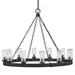 Hinkley Sawyer Outdoor Chandelier - 29207BK