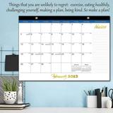 Loyerfyivos Large Desk Calendar 2023-2024 Calendar Desk Pad - 18 Month Calendar For Desk Calendars 2023-2024 2023 Desk Planner 2023 Desk Calendar 17x17 Large Calendar 2023-2024 For Wall Calender 2023