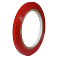 T.R.U. CVT-536 Red Vinyl Pinstriping Dance Floor Tape: 1/4 in. wide x 36 yds. Several Colors