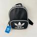 Adidas Bags | Adidas | Adidas Black Mini Backpack | Color: Black/White | Size: Os