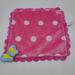 Disney Bedding | Disney Babies Pink Butterfly Security Blanket Baby Lovey 11x11 Polka Dots | Color: Pink | Size: 11x11