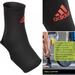 Adidas Accessories | New Adidas Ankle Sleeve Support Adult Unisex Black Size Large | Color: Black/Red | Size: Large