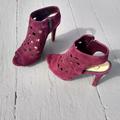 Jessica Simpson Shoes | Jessica Simpson Aniece Burgundy Heels | Color: Pink/Purple | Size: 7