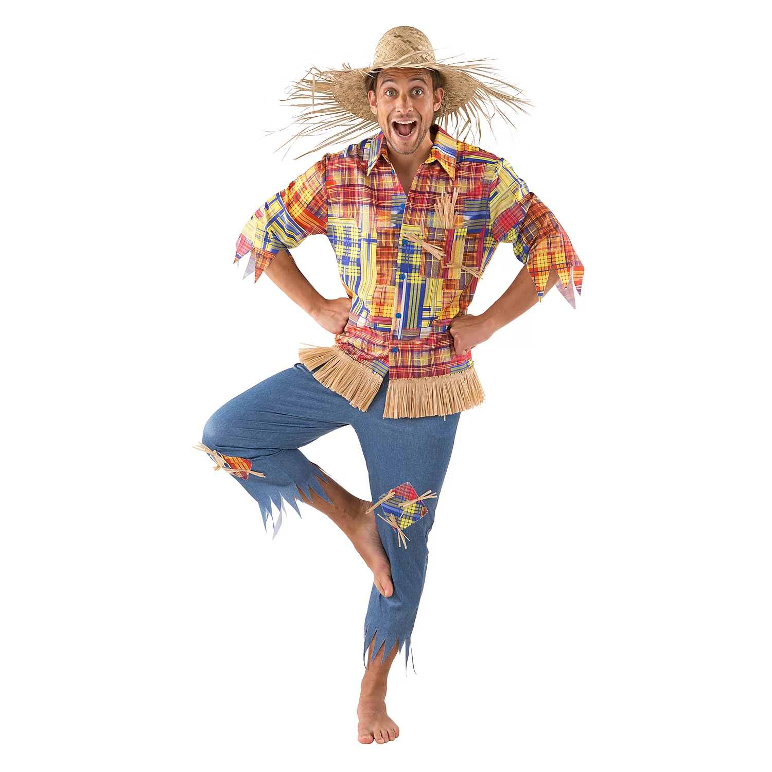 buttinette Kostüm Vogelscheuche für Herren Image