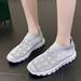 eczipvz Non Slip Shoes for Women Women s Walking Shoes Comfortable Gym Tennis Running Sneakers