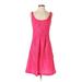 Nine West Casual Dress: Pink Dresses - Women's Size 2