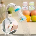 Filtre en plastique rotatif à 360 degrés pour robinet cuisine salle de bain économie d'eau filtre