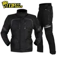 CircY Hiver Moto Veste Hommes Imperméable Hurbike Pardessus Pantalon Casting Vestes D'équitation