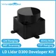 Lidar-Scanner 3D laser portable sat 06 sat 19 D300 360 ° DTOF portée 12m prise en charge ROS