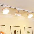 Spot Lumineux LED Nordique en Bois Éclairage d'Nik Luminaire Décoratif de Plafond Idéal pour un