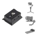 Tripod Head Plate Quick Release Plate DLSR Camera Plate Quick Clamp Fast Mount Pu Plate for Ronin