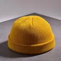 Chapeaux tricotés pour Femmes Noir Bonnet Hiver Chapeaux Pour Hommes Femmes Bonnets Pour Dames