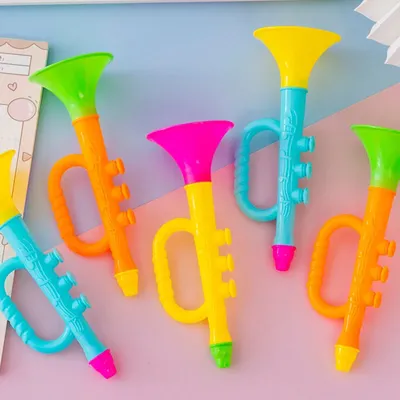 Jouets musicaux colorés pour bébé 1 pièce instruments musicaux pour enfants trompent document