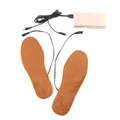 Semelles chauffantes électriques pour chaussures avec chargeur USB Rechargeable chauffe-pieds