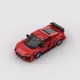 MOC Smile Car R8 Racing Speed Champion Inboulon importer décennie ks Creative Brick Garage Toys