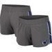 Women's Colosseum Gray Penn State Nittany Lions Pull The Switch Running Shorts