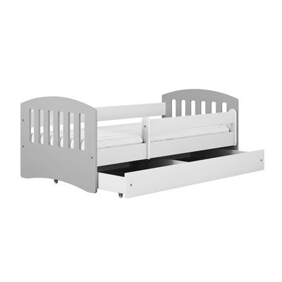 KocotKids »Classic« Bett in weiß/grau 180x80 cm / mit