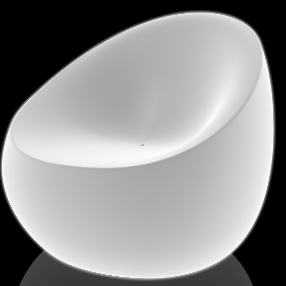 Vondom »STONE« Outdoor Lounge Sessel LED-Beleuchtung RGB LED Batterie