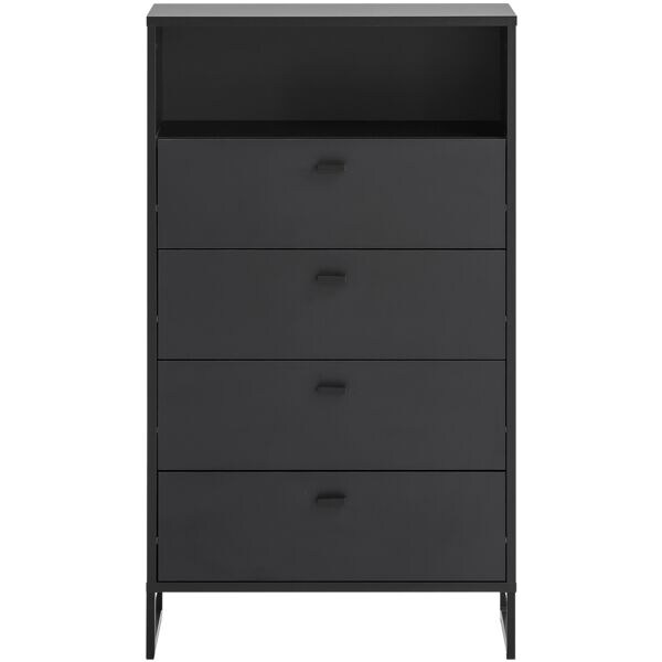 Möbelpartner Kommode »Janne« schwarz, 60.2x103.9x33.1 cm