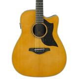 Yamaha A5R A-Series Folk Acoustic-Electric Guitar Vintage Natural